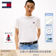 TOMMY JEANS【純色純棉】25新款夏季男裝平紋針織潮流刺繡短袖T恤20322