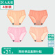 AB母親節(jié)（4條裝）內(nèi)褲抗菌棉質(zhì)舒適透氣自然腰女士大碼媽咪三角褲 淺色隨機(jī) 【單條獨(dú)立包裝】共 4條 2XL
