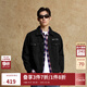 杰克·瓊斯（JACK&JONES）25年男裝秋季牛仔外套男鋼印壓花寬松潮流短款休閑黑色牛仔夾克 A16深灰牛仔 常規(guī) L （180）