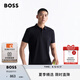 BOSS博斯【七夕節(jié)禮物】【100%棉 珠地布】男士高爾夫運動短袖Polo衫 402-深藍色 L