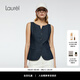 Laurèl【萊賽爾纖維】25秋新款仿牛仔簡約馬甲女LWD363B00400 午夜藍 S