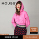 moussy 早春新品迪士尼合作款粉嫩米奇連帽衛(wèi)衣010HSQ90-0260 090粉紅色 均碼