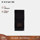 蔻馳（COACH）男女同款經(jīng)典LOGO印花純色流蘇圍巾黑色CB685