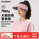 HeyBetter成人防曬帽大帽檐超輕可機(jī)洗戶(hù)外遮陽(yáng)帽 仙紫粉（紫粉） 均碼