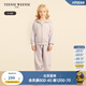 Teenie Weenie Kids小熊童裝24秋季女童時尚插肩袖連帽針織外套 淺紫色 110 cm
