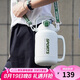 樂扣樂扣（LOCK&LOCK）保溫桶小冰桶小水庫不銹鋼1.35L戶外旅行壺大容量保溫水壺白色