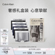 Calvin Klein內(nèi)衣【七夕禮物】25夏男士五條裝提花ck低腰防夾臀內(nèi)褲男NP2776O SLO-太空黑/太空黑/藏藍(lán)/炭灰/云影灰 5條 M