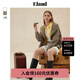 ELAND衣戀短外套女百搭風(fēng)寬松舒適透氣連帽防風(fēng)夾克2025秋季新款 軍綠色(49)Khaki M 165
