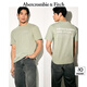 ABERCROMBIE & FITCH【經(jīng)典LOGO】男裝25夏新款美式復(fù)古重磅圓領(lǐng)短袖T恤KI123-5029 淺綠色 S (175/92A)