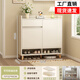 億家木鞋柜家用門(mén)口室內入戶(hù)玄關(guān)收納柜一體靠墻儲物柜2025新款陽(yáng)臺鞋架 【實(shí)木柜腿】70*32*90cm 自行安裝