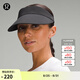 lululemon丨Fast Paced女士前側(cè)加高空頂遮陽帽速干芯吸 LW9FM9S 黑色 O/S