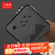 哲選（zhexuan） 方形小型仿烏金石茶盤家用簡約小茶臺(tái)干泡瀝水功夫茶具儲(chǔ)水托盤