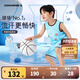 Converse 匡威男童背心+短褲2件套2025夏季新款舒適透氣兒童短袖套裝 天空藍 140 /68 【建議身高128-140cm】