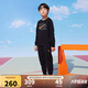 NIKE3BRAND 耐克童裝男女童衛(wèi)衣+褲子2件套秋季兒童衛(wèi)衣長褲套裝