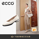 愛步（ECCO）芭蕾舞鞋女 時尚潮流百搭簡約百搭圓頭瑪麗珍鞋 雕塑222303 石灰色22230301378   39 （偏小，建議選大一碼）