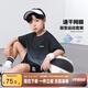 左西男童夏裝套裝兒童速干運(yùn)動(dòng)衣服2025新款男孩短袖兩件套 深灰色140