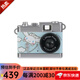 肯高超小型玩具相機(jī) 學(xué)生復(fù)古迷你數(shù)碼照相機(jī) 充電便攜照片視頻拍攝音頻錄制 DSC-PieniⅡ 大耳狗