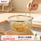 摩登主婦304不銹鋼漏勺家用廚房油炸煮面漏網(wǎng)籃過(guò)濾網(wǎng)篩火鍋濾網(wǎng) 細(xì)網(wǎng)油格-小號(hào)【濾網(wǎng)304不銹鋼】
