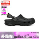 crocs洞洞鞋 卡駱馳經(jīng)典特林系列白敬亭同款耐磨拖鞋休閑鞋男女206340 黑色001 41-42 260mm