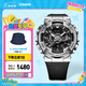 卡西歐（CASIO） G-SHOCK 金屬系列小鋼炮GM-110時尚運動男士手表防水防震 GM-110-1APR-200M防水