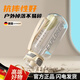 WCZ德國夏季高顏值食品級水杯大容量大耐高溫防摔防爆濾網(wǎng)運動學生水 炫酷黑【送獨立茶球+硅膠吸管+伸縮吸嘴】 1200ML【大容量運動水杯】食品級耐高溫