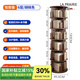 LA PRAIRIE 德國(guó)品牌全實(shí)木旋轉(zhuǎn)書(shū)架360度書(shū)柜家用閱讀收納架兒童落地置物架 六層-胡桃木色固定旋轉(zhuǎn)款 免費(fèi)上門安裝
