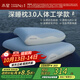 水星家紡[商場(chǎng)同款]深睡枕Pro3.0人體工學(xué)記憶棉枕頭成人護頸椎助睡眠枕芯