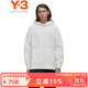 Y-3【 雙11】y3 LOGO HD男士衛(wèi)衣連帽寬松純色套頭衫T8HG8801 白色 M