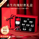 中國黃金一周銀耳釘女士珍珠耳環(huán)耳飾女生生日禮物女友老婆結婚紀念 星期珍珠耳釘套裝【情人節禮盒-京速達】