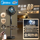 美的（Midea）【幸運草安睡Ultra】直流變頻3D搖頭空氣循環(huán)扇/臥室靜音家用電風(fēng)扇/小型遙控落地扇/語(yǔ)音凈化風(fēng)扇