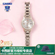 卡西歐（CASIO）【開學(xué)禮物】手表女SHEEN系藍(lán)寶石鏡面優(yōu)雅輕薄防水送女友電子表 SHE-4522CG-4A蜜桃金