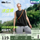 蕉下（beneunder）背心男士休閑運動夏季馬甲速干無袖T恤健身HI942漫暮黑XL