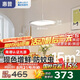 惠普全光譜LED護(hù)眼床頭臥室燈現(xiàn)代簡約長條單頭吊燈中山燈具包安裝