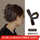 向晚發(fā)夾發(fā)卡復古字母蝴蝶結抓夾女后腦勺盤發(fā)鯊魚夾子氣質頭飾發(fā)夾
