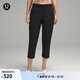 lululemon丨Luxtreme? 女士松緊腰修身款中腰中長褲 LW6CVZS 黑色 XS /4