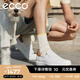 愛步（ECCO）休閑鞋 25年夏季男士一腳蹬牛皮休閑板鞋耐磨舒適 柔酷470834 白色/棕色47083450104 41 (260mm)
