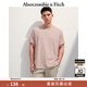 ABERCROMBIE & FITCH【重磅情侶款】男裝25夏季美式字母Logo圓領(lǐng)短袖T恤KI123-5060 粉色 S (175/92A)