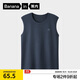 蕉內棉棉301H男士背心100%純棉寬肩全棉家居服春夏季無(wú)袖無(wú)側縫睡衣