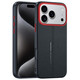 綺愛(ài)蘋(píng)果17pro手機殼個(gè)性時(shí)尚素皮iPhone17promax保護套防摔蘋(píng)果16金屬鏡頭apple15個(gè)性創(chuàng  )意IP17Promax 線(xiàn)跡款-黑 iPhone17Pro