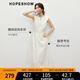紅袖簡單大方連衣裙2025夏季新款女裝收腰顯瘦休閑V字圓領(lǐng)通勤無袖裙 香草黃3207 M