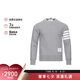 湯姆 布朗（THOM BROWNE）【七夕禮物】男士灰色休閑運(yùn)動(dòng)套頭衫 MJT021H 00535 068 3