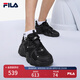 FILA 斐樂貓爪鞋4代男鞋復古老爹鞋時尚休閑運動鞋透氣厚底鞋貓爪6 黑-BK （貓爪4） 41