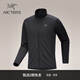 ARC'TERYX始祖鳥 KYANITE LIGHTWEIGHT JACKET 舒適 男子 抓絨衫 BLACK/黑色 XL