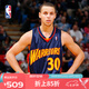 NBAMitchell&Ness勇士庫里球衣09-10賽季球迷版復(fù)古夏季運(yùn)動背心球衣 深藍(lán)色1 L