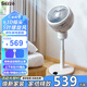 西哲（sezze）日本空氣循環(huán)扇家用智能電風(fēng)扇落地扇迷你渦輪對流扇變頻遙控節(jié)能定時臺立兩用扇輕音小型換氣扇 【典雅白】Y-243PLUS（WH）