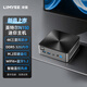 凌壹英特爾12代N100/N150/N97迷你主機四核WIFI6雙2.5G網(wǎng)口NAS軟路由miniPC 4K商務(wù)辦公TYPE-C臺式電腦 旗艦版 N150 D5【雙2.5G 雙盤(pán)位】鈦金灰 【準系統+