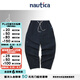 nautica white sail白帆×cityboy 日系中性寬松休閑褲PW5216 深藍(lán)色41C M