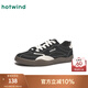 熱風(fēng)（Hotwind）男鞋網(wǎng)面德訓(xùn)鞋2025年春秋新款男士時髦百搭復(fù)古潮流休閑運(yùn)動鞋男 01黑色（H14M25506） 42 260mm