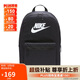 耐克NIKE雙肩包中性電腦包旅行HERITAGE休閑包書(shū)包 DC4244-010黑中