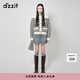 DZZIT地素牛仔短裙褲秋冬甜辣少女風 藍色 S